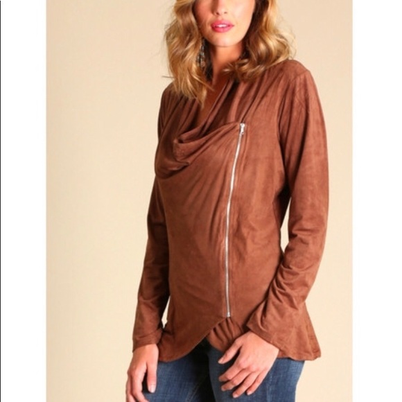 wrangler suede jacket